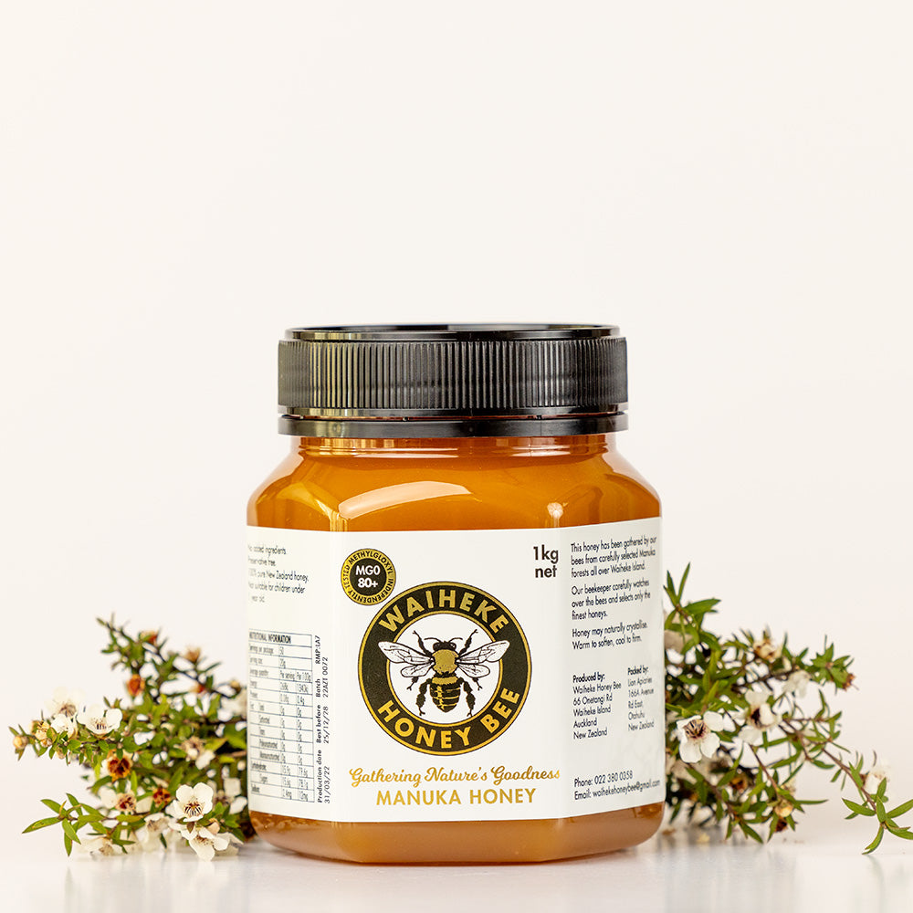 1Kg Manuka Blend Honey MGO 80+