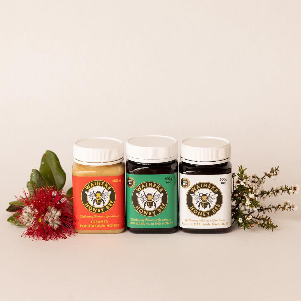 3 x 500 gram Honey Pack